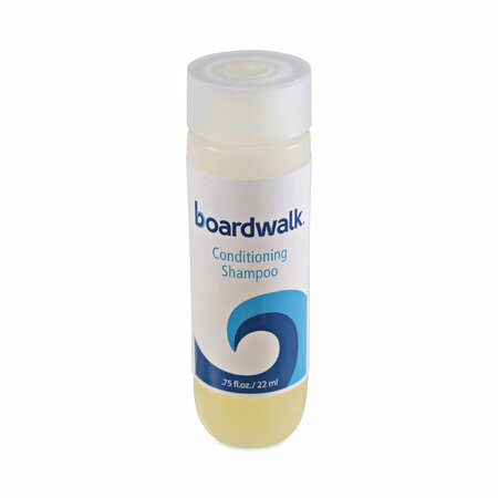 BOARDWALK Conditioning Shampoo, Floral Fragrance, 0.75 oz. Bottle, PK288 BWKSHAMBOT